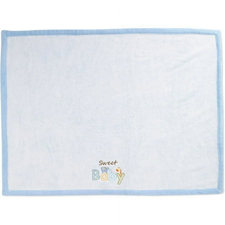 Child of Mine - Embroidered Fluffy Fleece Blanket, Boy