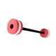 thumbnail image 2 of Barras de pesas acuáticas para fitness, barras ligeras para ejercicios aeróbicos en el agua. Rojo, 2 of 8