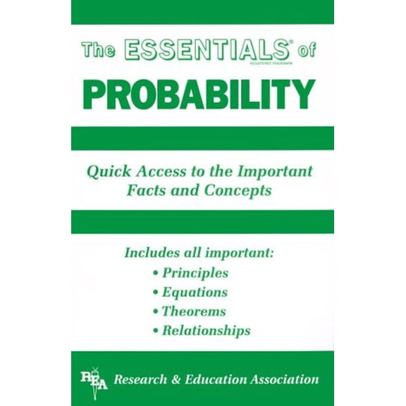 Pre-Owned Probability (Paperback) 087891840X 9780878918409