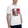 thumbnail image 2 of Kfc Logo Men'S Basic Short Sleeve T-Shirt Fad White Xx-Large, 2 of 8