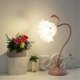 thumbnail image 3 of Retro Flower Lily Table Lamp Creatives Table Lamp Unique Diy Lily of the Valley Lamp for Bedroom, Bedside,US Plug Pink, 3 of 5