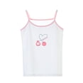 thumbnail image 3 of Penkiiy Summer Fashion Girls Tank Tops | Trendy Print Stretchy Cami Tops for Toddler & Kids | Everyday Essential All-Season Layering, 3 of 3