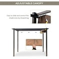 thumbnail image 5 of Outsunny 10’ x 10’ Steel Outdoor Pergola Gazebo Backyard Canopy Cover, 5 of 8