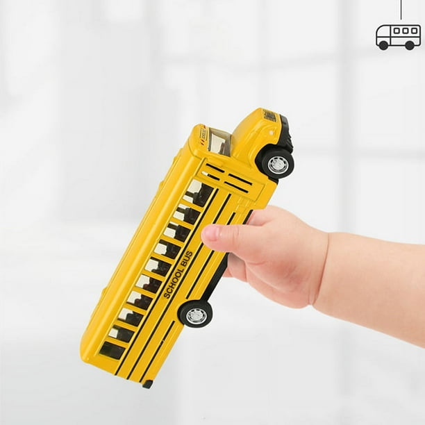 Modelo de autobús, modelo de autobús escolar, modelo de autobús escolar de aleación, juguete de autobús escolar diseñado a medida para la perfección