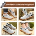 thumbnail image 5 of Hiking Shoes for Men Laceless Suede Breathable Slip Resistant Boots Lightweight Sneakers for Outdoor Walking Trekking Trail, 5 of 7