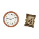 thumbnail image 5 of Reloj de pared,Reloj de pared con pájaro cantor Relojes de pared con pájaros,Marco de fotos,Marco de fotos ornamentado Marco barroco antiguo,Marco de fotos de pared para decoración del hogar, 5 of 8
