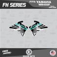 thumbnail image 2 of Kalair GFX Graphics Kit for Yamaha WR450F (2005-2006) Fh Series, 2 of 5