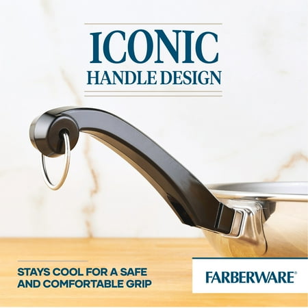 Farberware - Classic Series 15-Piece Cookware Set - Stainless Steel