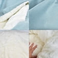 thumbnail image 3 of Cama para Gatos Cómoda Cama Redonda para Perros Cama Suave para Mascotas 48 * 20, Cian, 3 of 5
