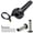 Gray, variant on Ebike Full Twist Throttle with Rolling Bearing, Surron Style 3-Pin Waterproof Grip Kit Compatible Fit for Macfox HappyRun Freego Heybike - Universal 12V-72V Electric Dirt Bike