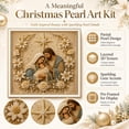 thumbnail image 3 of MInHoues Christmas Nativity Scene Diamond Painting DIY Kit, Christmas Wall Decor Dot‑Art Craft Set, Holiday Hand‑Making Supplies for Home Indoor Christmas Decoration, 3 of 7