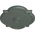 thumbnail image 3 of Ekena Millwork 24"W x 20 1/2"H x 1 1/8"P Waltz Ceiling Medallion (Fits Canopies up to 5 1/4"), Hand-Painted Cloud Burst Crackle, 3 of 5