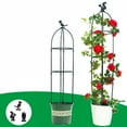 thumbnail image 5 of 1Set Flowers Plants Climbing Support Frame Trellis DIY Vines Pot Plant Stand Climbing Plant Trellis Garden Support Cages, 5 of 10