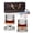 9.5 oz-Ice Crackle Pattern, variant on ILHHTCN Spinning Whiskey Glasses Set with Rotating Base & Ice Ball Molds, Lead-Free Crystal Old Fashioned Rocks Glass for Bourbon Scotch Liquor Cocktails, Novelty Gifts for Men Whiskey Lovers