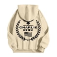 thumbnail image 5 of MHFRRA Sudadera con Capucha con Comentario Que Presenta Ideas Influyentes para Ropa Informal y Actividades Al Aire Libre Beige, 5 of 5