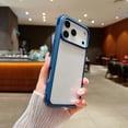 thumbnail image 1 of For iPhone 17 Pro Case TPU + PC Transparent Protective Phone Cover - Dark Purple, 1 of 5