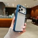 thumbnail image 1 of For iPhone 17 Pro Case TPU + PC Transparent Protective Phone Cover - Dark Purple, 1 of 5