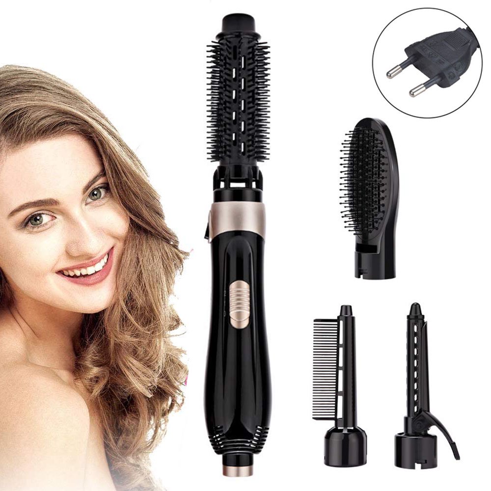 4-in-1 Hair Dryer Brush, Hair Dryer & Volumizer in one, Hair Curler