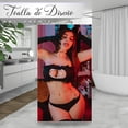 thumbnail image 2 of Toalla De Baño Ligera Diseño Karely Ruiz Influencer Microfibra Poliester NubiSuave Estampado, 2 of 5