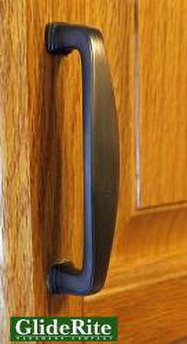 GlideRite 3-3/4 in. Center Classic Cabinet Pull Handles, Oil Rubbed Bronze, Pack of 25