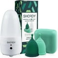 thumbnail image 1 of SHORDY Menstrual Cup and Steam Sterilizer for Beginners Kit, Set of 2 Period Cups (Small & Large), 1 of 6