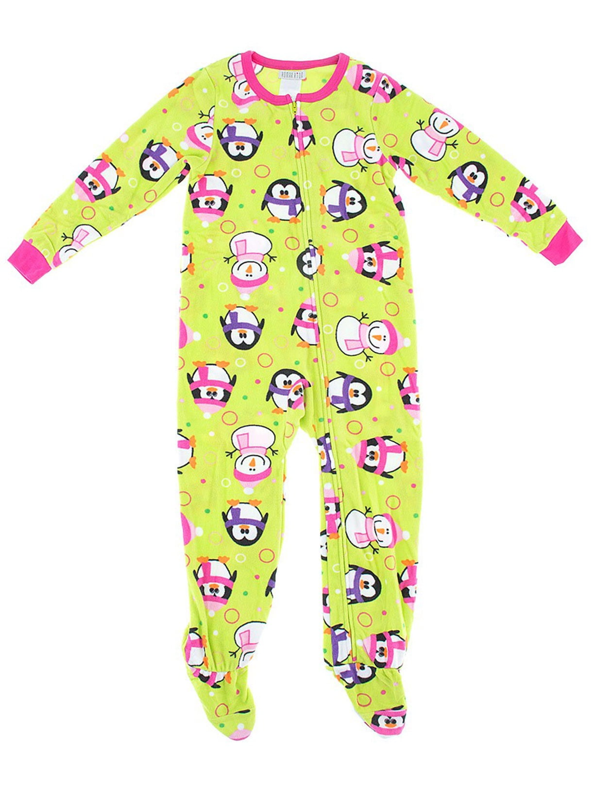 Komar Kids komar kids big girls' winter fun fleece blanket sleeper