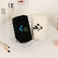 thumbnail image 5 of HSHDLDF Makeup Bag Cosmetic Bag for Women,1Pcs Large Capacity Makeup Bags and 1Pcs Pencil Case Makeup Brushes Storage Bag Travel Toiletry Bag Organizer ¡­, Black and white, 5 of 5