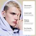thumbnail image 2 of Quiet 2 Earplugs – Ultra-Comfy Reusable Noise-Reducing Earplugs For Sleep, Deep Focus, Travel, Noise Sensitivity | Flexible Hearing Protection | Customizable Fit | 24dB (SNR) Noise Reduction, 2 of 15