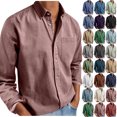 thumbnail image 6 of Chiccall Mens Dress Shirts Long Sleeve Business Casual Work Shirt with Pocket, 6 of 6