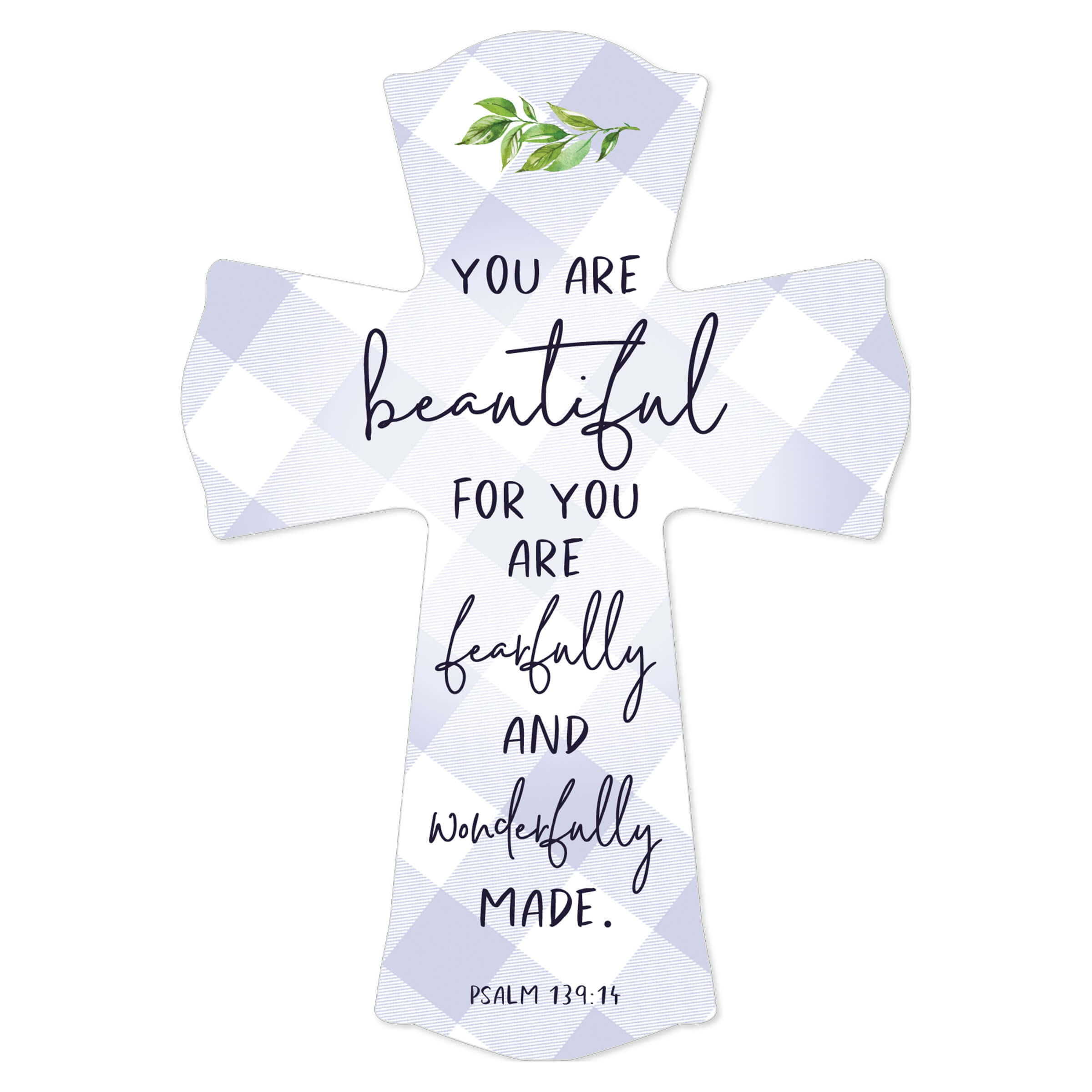 Lifesong Milestones Wooden Wall Cross Inspirational Hanging Signs Home