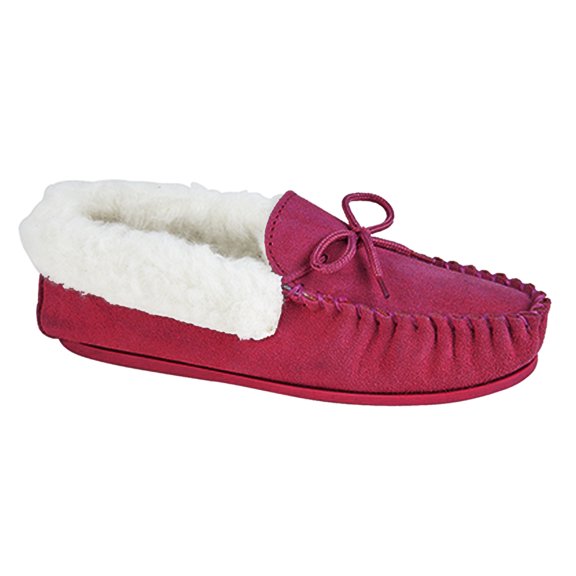Mokkers Womens Emily Moccasin Slippers