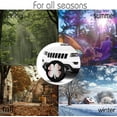 thumbnail image 5 of PISONIC Funny Baseball Spare Tire Cover Weatherproof Universal Wheel Protectors for RV Camper Travel Trailer SUV Truck 15 inch, 5 of 7