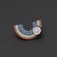 thumbnail image 2 of 1pc Delicate Women Brooch Clothes Breastpin Mini Rainbow Shape Design for Decor, 2 of 7