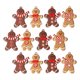 thumbnail image 5 of 12 unids Árbol de Navidad adorables adornos colgando PVC Gingerbread Hombre Adornos, 5 of 6