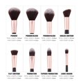 thumbnail image 4 of 7pcs Maquillaje de Brochas Nylon Cabello Cepillo de Ojos Cosméticos Cepillo de de Ojos Cepillo de Maquillaje piezas Sunnimix Pinceles de maquillaje profesional, 4 of 8