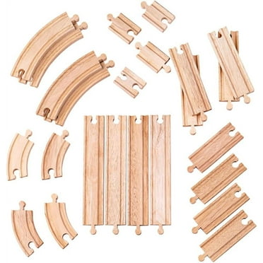 Bigjigs Rail Curves and Straights Expansion Pack - Other Major Rail Brands are Compatible