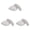 3 Pair Grey, variant on 3 Pairs Foot Shoe Inserts - Toe Cushion Inserts,Big Shoe Fillers - Casual,Sports,Boots - Half Size Bigger