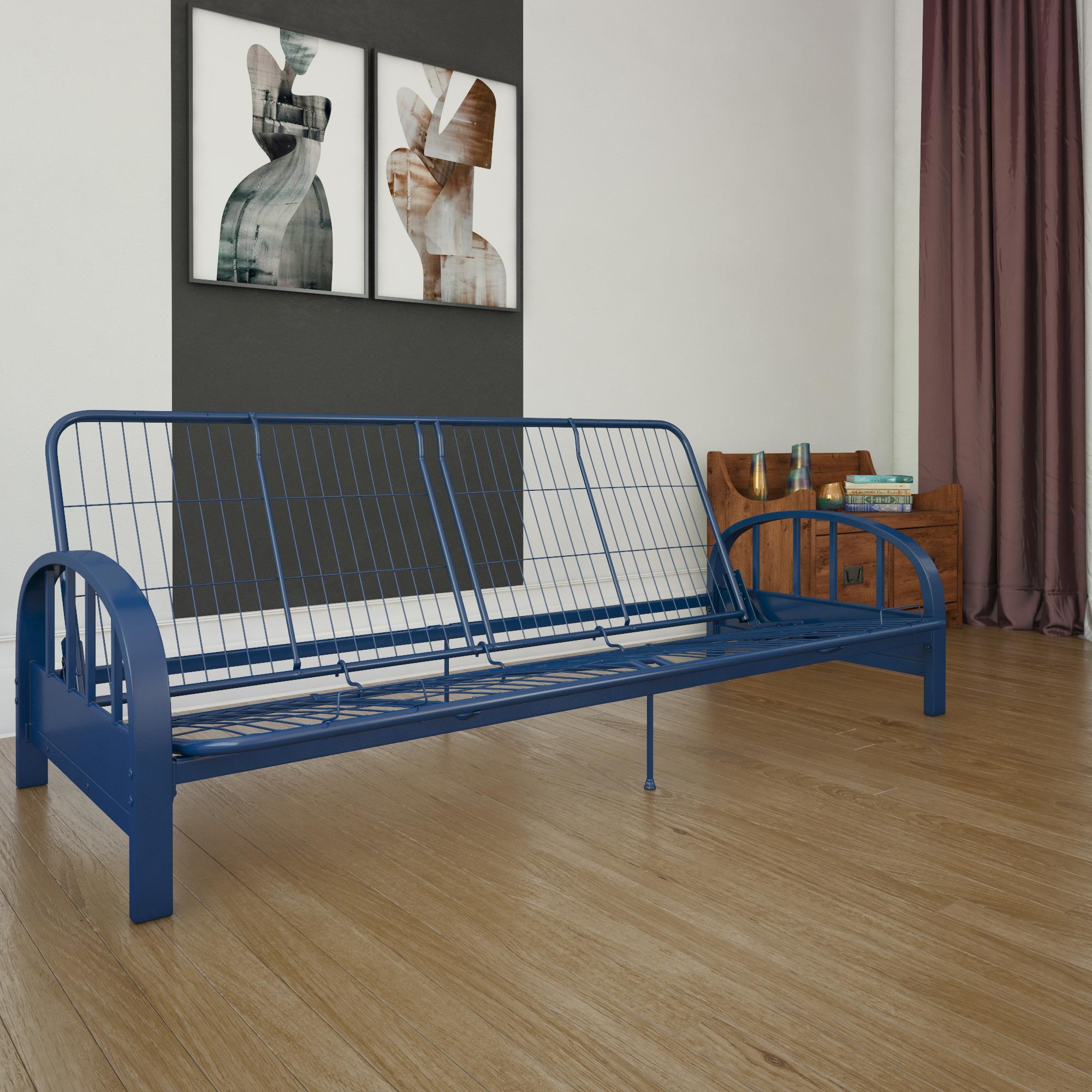 DHP Aiden Futon Frame, Blue