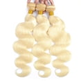 thumbnail image 2 of 613 Blonde Body Wave Brazilian Human Hair Bundles 1/3 Pcs Blonde Human Hair Bundles Virgin Remy Hair 613 Bundles Human Hair Extensions, 2 of 6