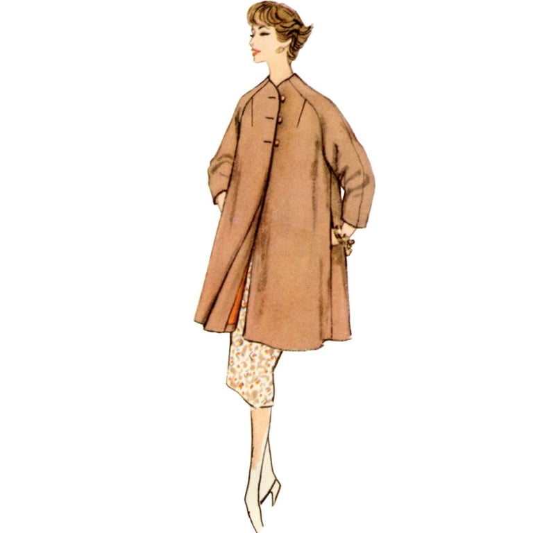 Simplicity Sewing Pattern 9847 - Misses' Coat in Three