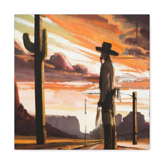 Picket Line Protestators - Canvas
