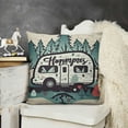 thumbnail image 2 of YINGXI Throw Pillow Case, Gift to , Trailer Decor, Decor, Camping Lovers Pillow, Decoration for Sofa Couch Bed 18x18in, 2 of 5