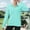 Mint Green, variant on Karight Womens UPF 50+ Zip Up Hoodie Sun Protection Long Sleeve Shirts Lightweight Jackets Workout Hiking Running Tops
