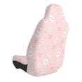 thumbnail image 2 of Gaeub Ensemble Complet de Housses de Siège de Voiture Imprimé Lapin Mignon avec Rembourrage Doux Protecteurs de Siège avant Universels et Tapis Rembourrés, 2 of 5