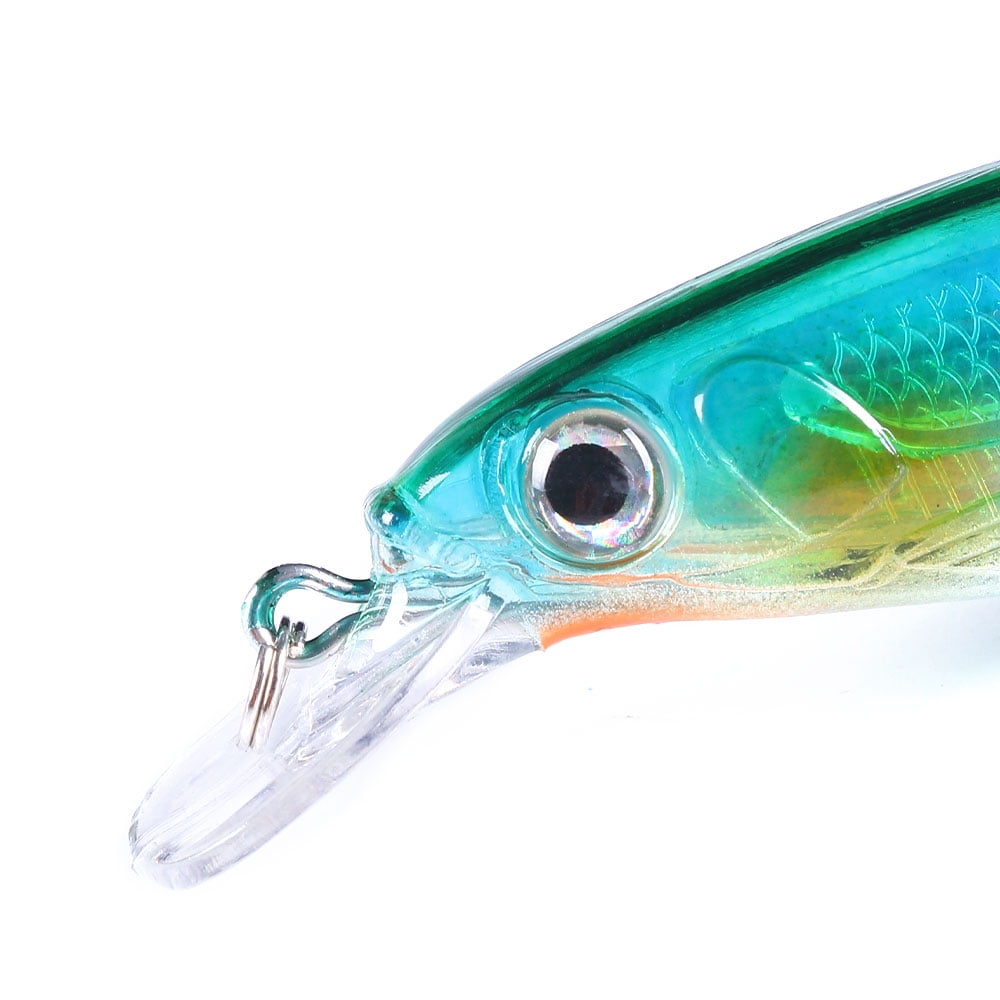 HENGJIA Fishing Lures Large Hard Bait Minnow VIB Lure with Treble Hook Life-Like Swimbait Fishing Bait Popper Crankbait Sinking Lure for Trout Bass Walleye Redfish
