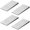 4 x 2"- 4 PCS, variant on 4 PCS Steel Flange Wedges, Metal Wedges Shims for Leveling, 4" x 2" Triangle Steel Wedge for Leveling, Welding & Metal Lathe Alignment