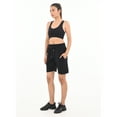 thumbnail image 2 of Ladies Drawstring Cotton Lycra Euro Design Casual Sports Bermuda Shorts, 2 of 7