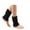 Black, variant on Thermal Knitted Boot Leg Warmers Ankle Socks Cozy Lined Non Winter Wear For Outdoor Activities And Daily Comfort Stretch Fit,Sizes 15cm