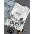 thumbnail image 3 of Cowboy Lemur T-Shirt Women -Image by Shutterstock, Female Small, 3 of 4