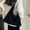Black, variant on Shoulder Bag For Elegant Soft Crossbody Boho Handbag (Black One Size)